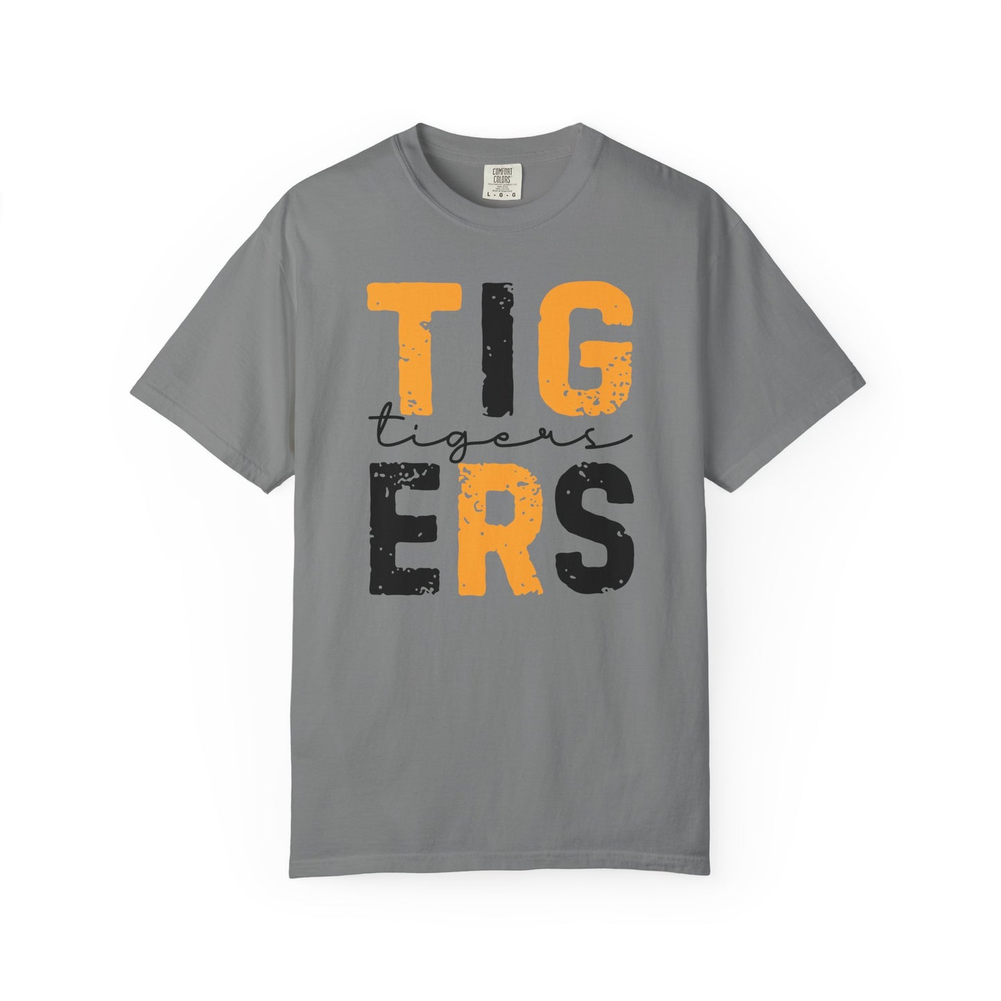 Tigers Graphic Unisex Garment-Dyed T-Shirt