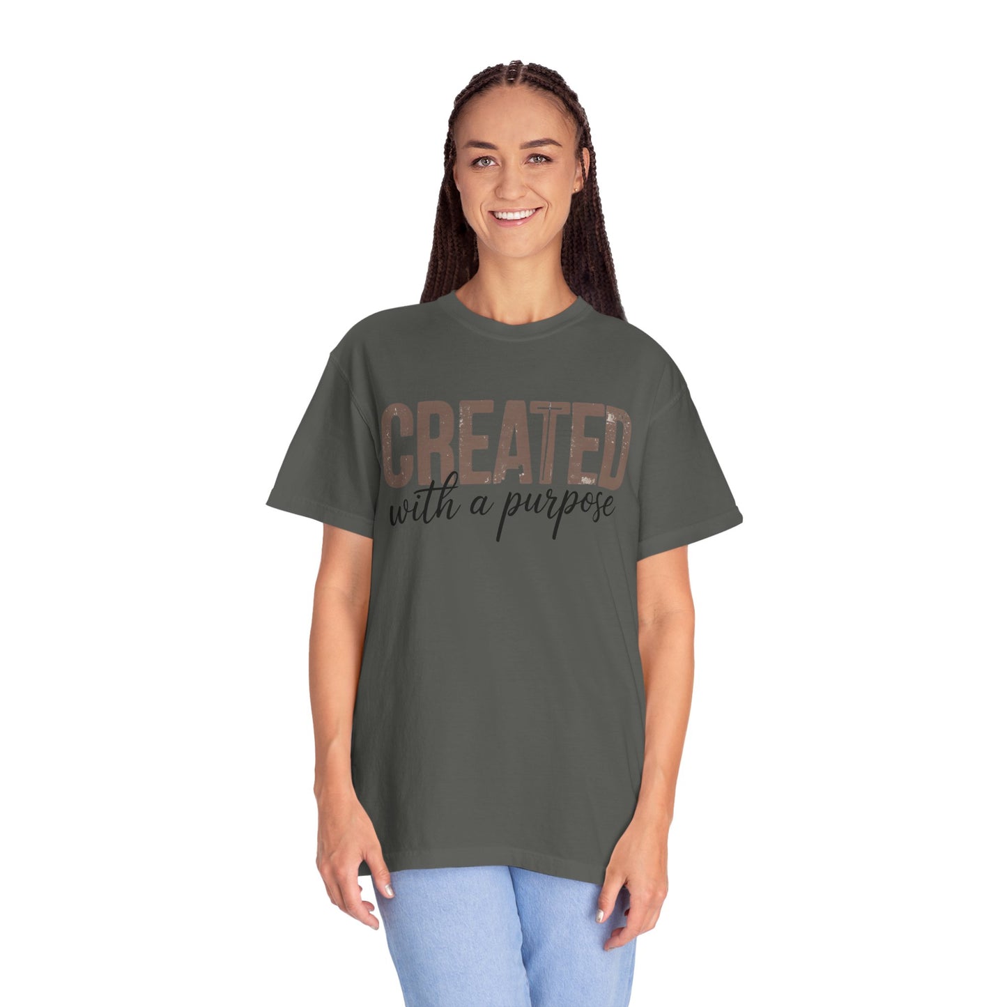 Faith-Inspired 'Created with a Purpose' Unisex T-Shirt