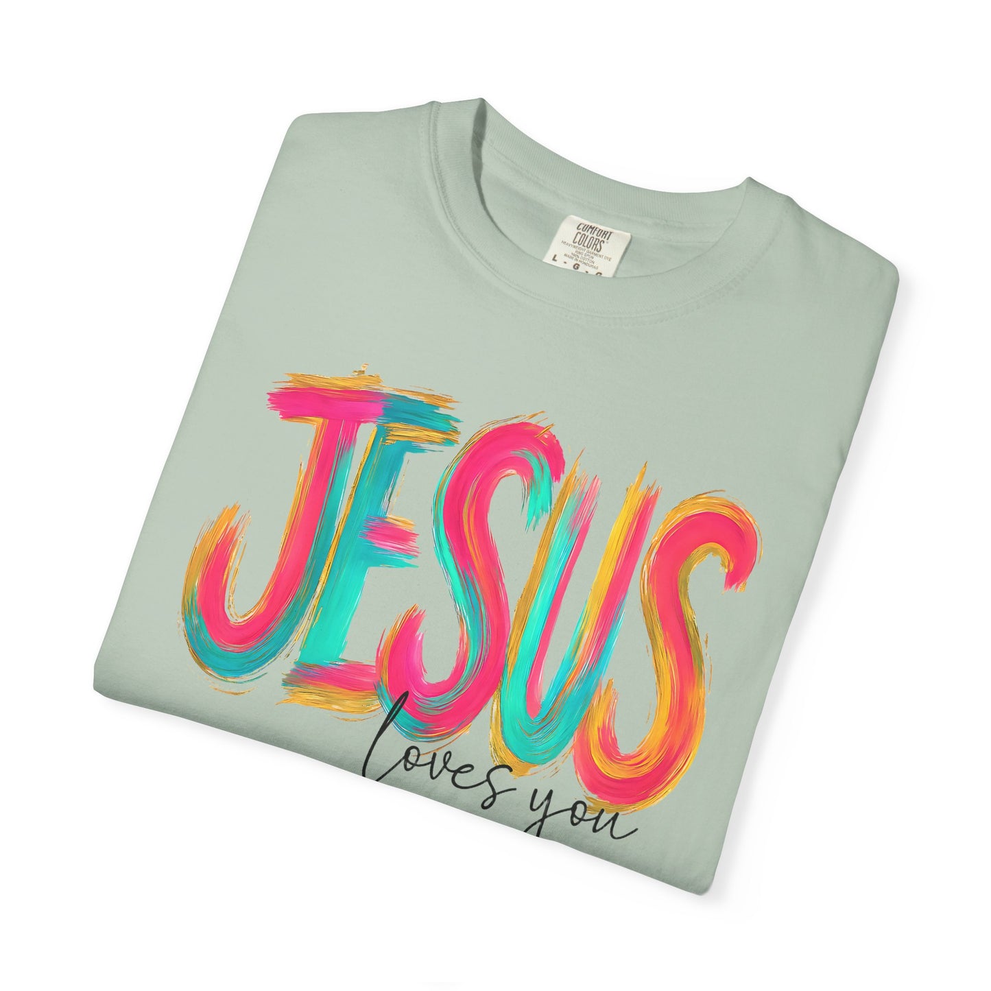 Faith-Inspired 'Jesus Loves You' Unisex T-Shirt