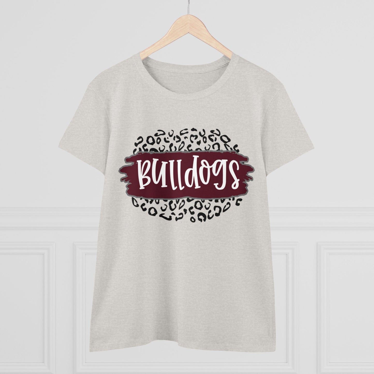 Bulldogs Women's Midweight Cotton Tee