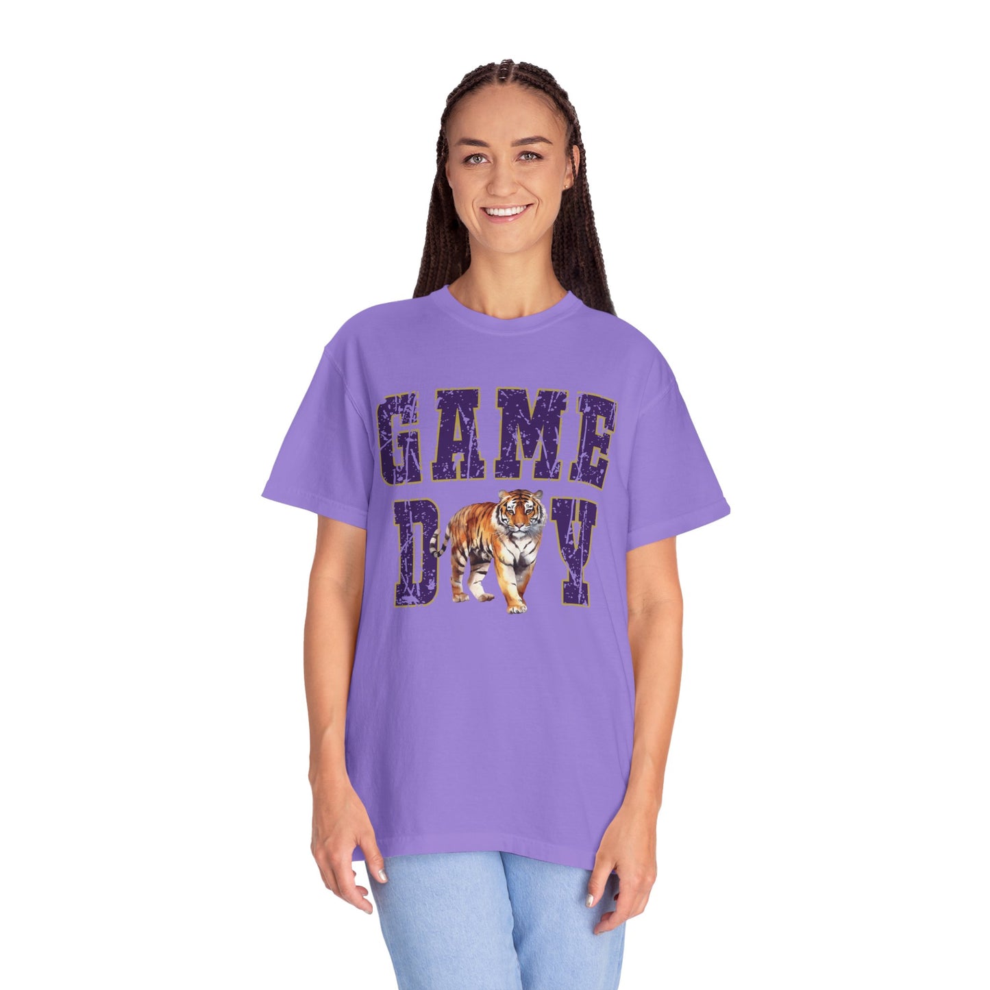 Tigers Game Day Garment-Dyed Unisex T-shirt
