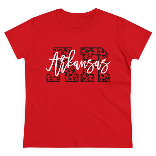 Arkansas Women's Midweight Cotton Tee