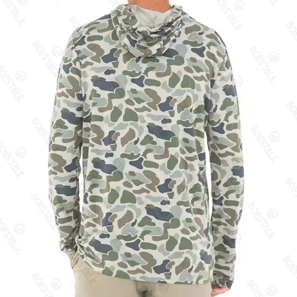 Camouflage Breathable Quick-Drying Pullover